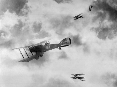 Flugzeuge des Ersten Weltkriegs, 1916-17 von English Photographer